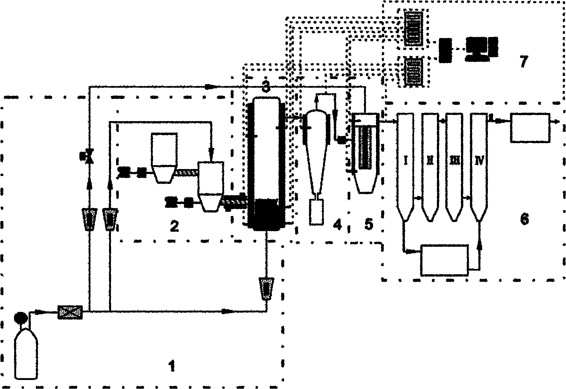 Device for preparing biofuel by quick thermal cracking of biomass