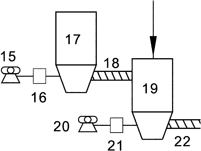 Device for preparing biofuel by quick thermal cracking of biomass