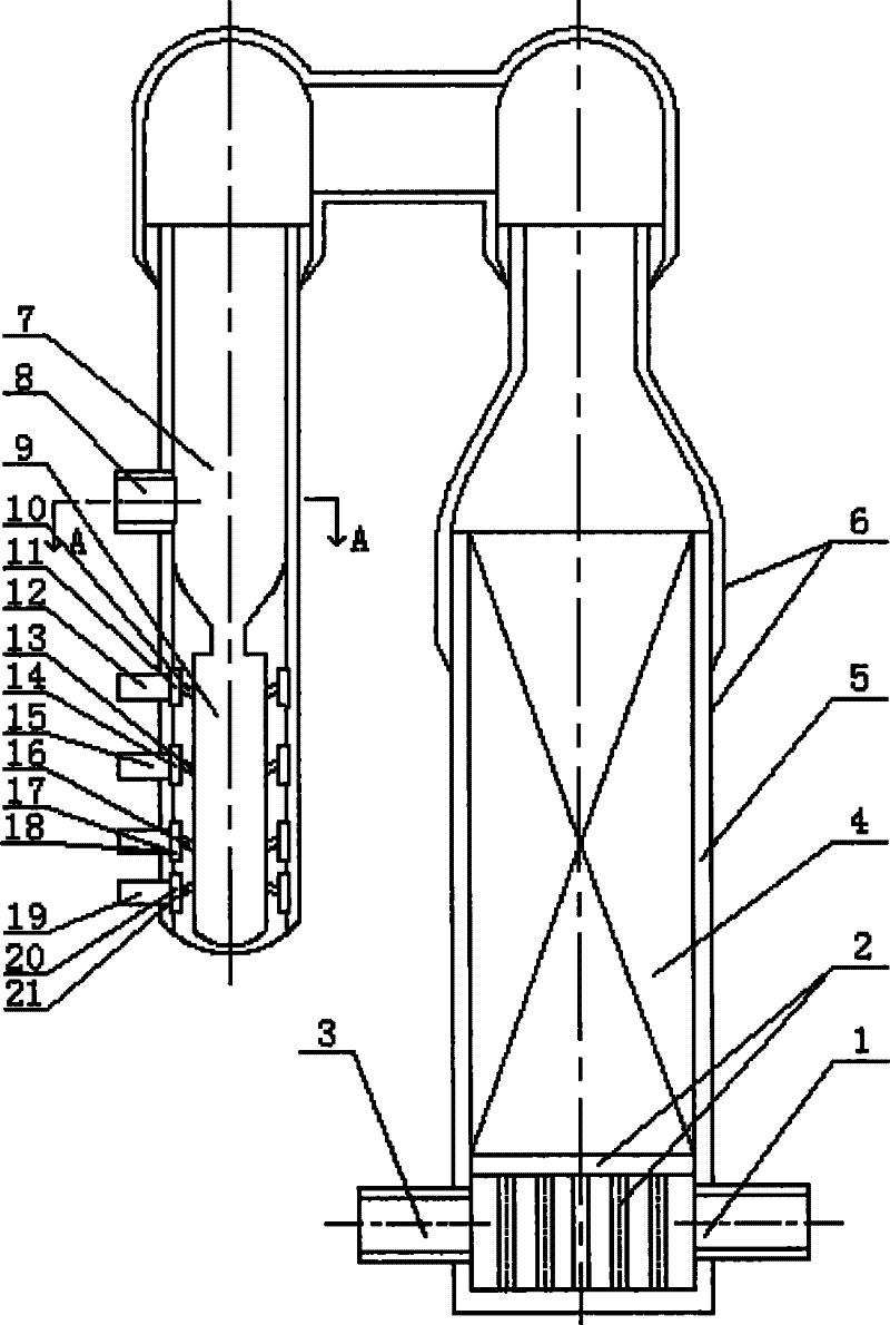 High-temperature low-oxygen external combustion stove