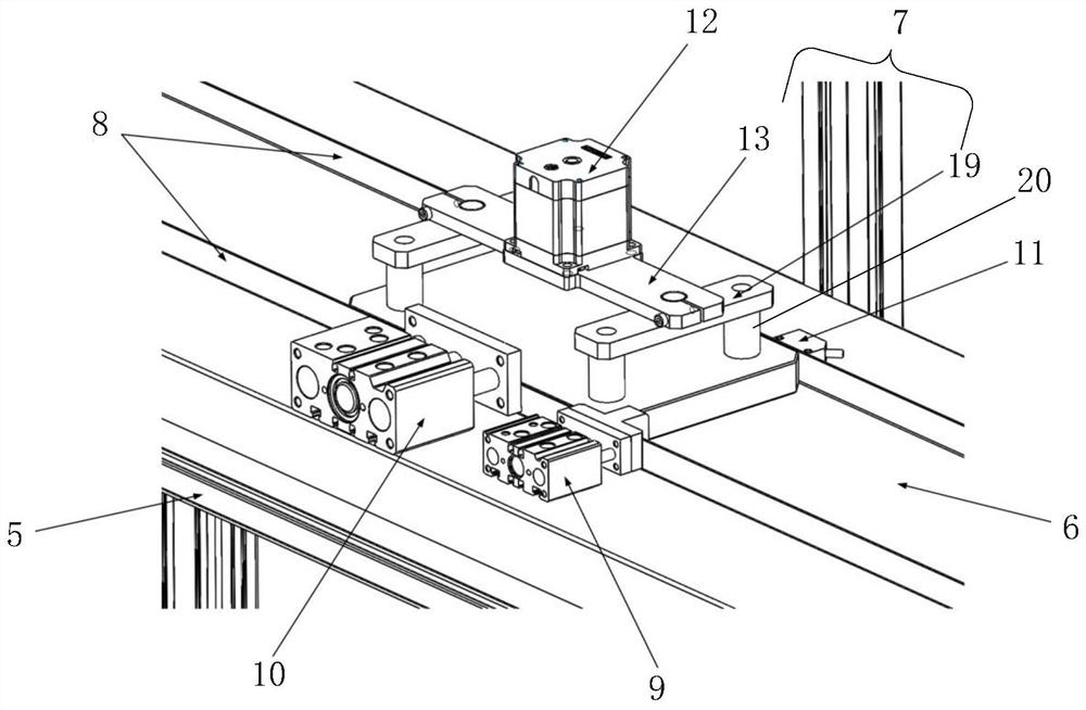 Thread tightening device based on visual positioning and control method