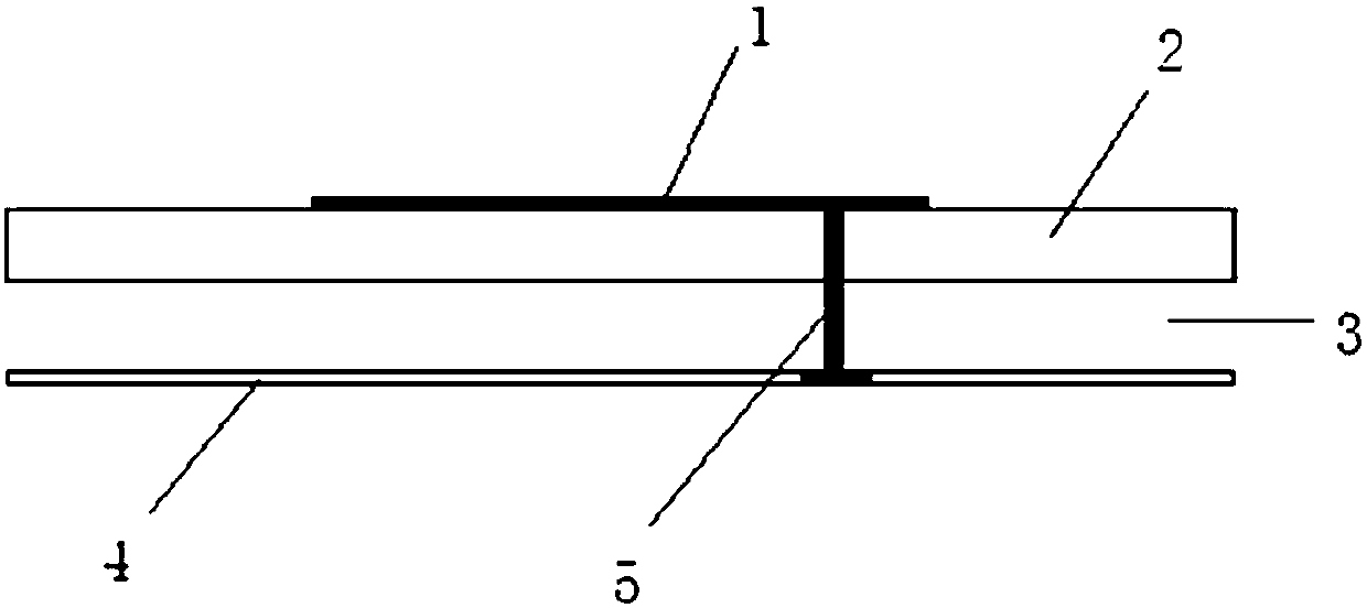 High temperature resistance microstrip antenna