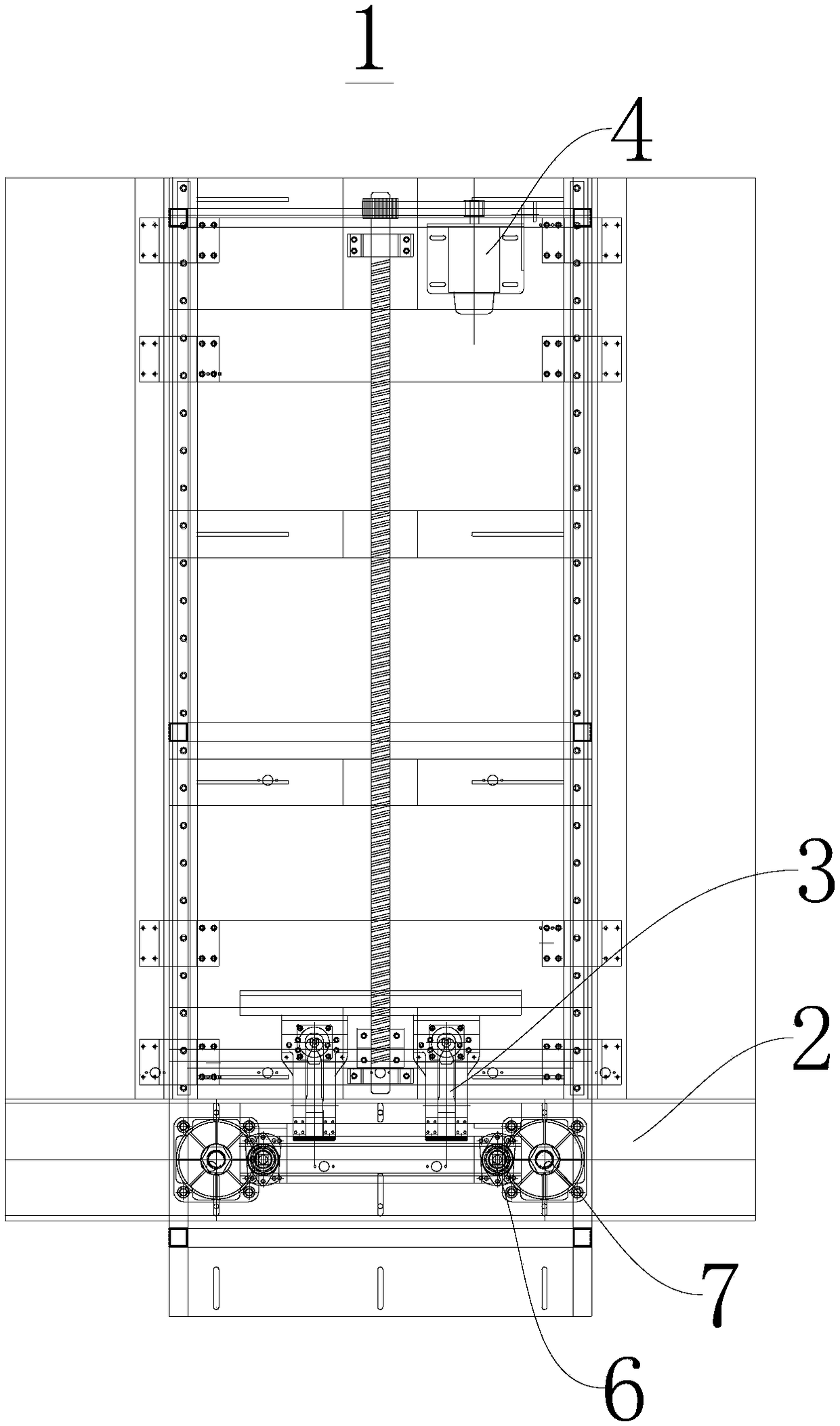 Rib rolling device and rib rolling equipment