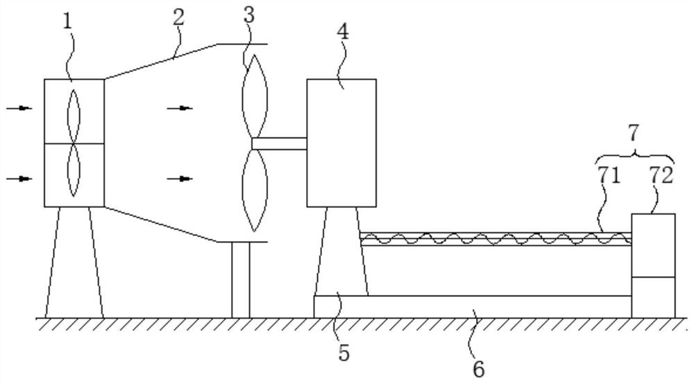 Mine return air complementary energy recycling system