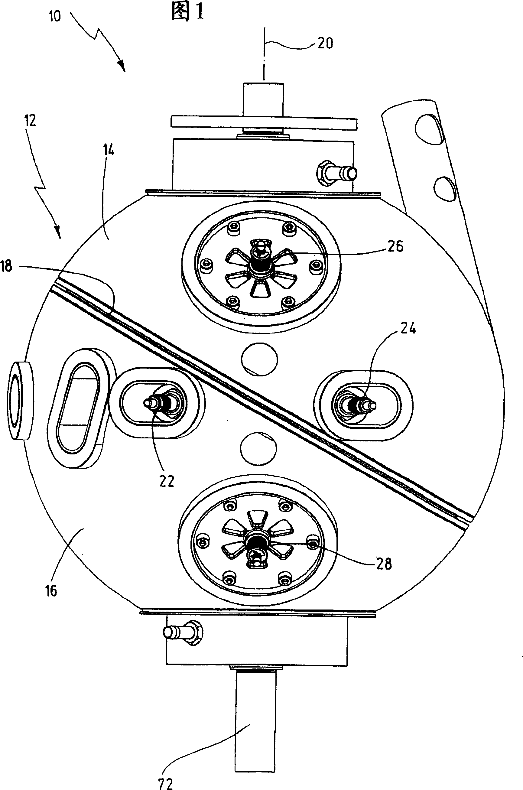 Pivoting piston engine