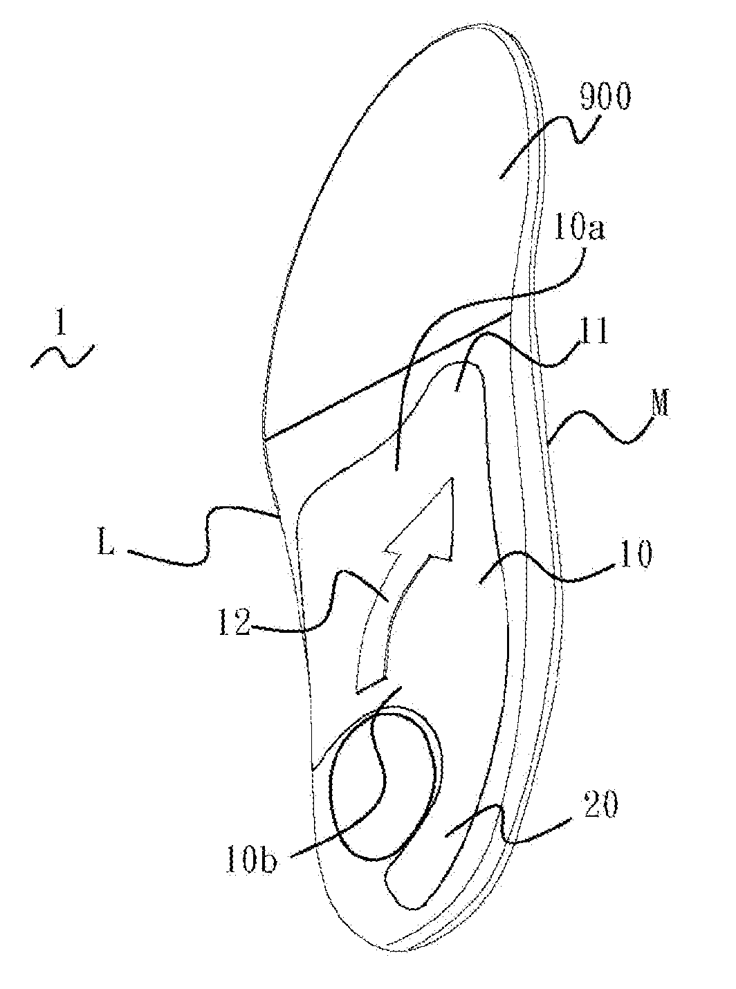 Device for three-dimensional foot motion control and plantar pressure redistribution