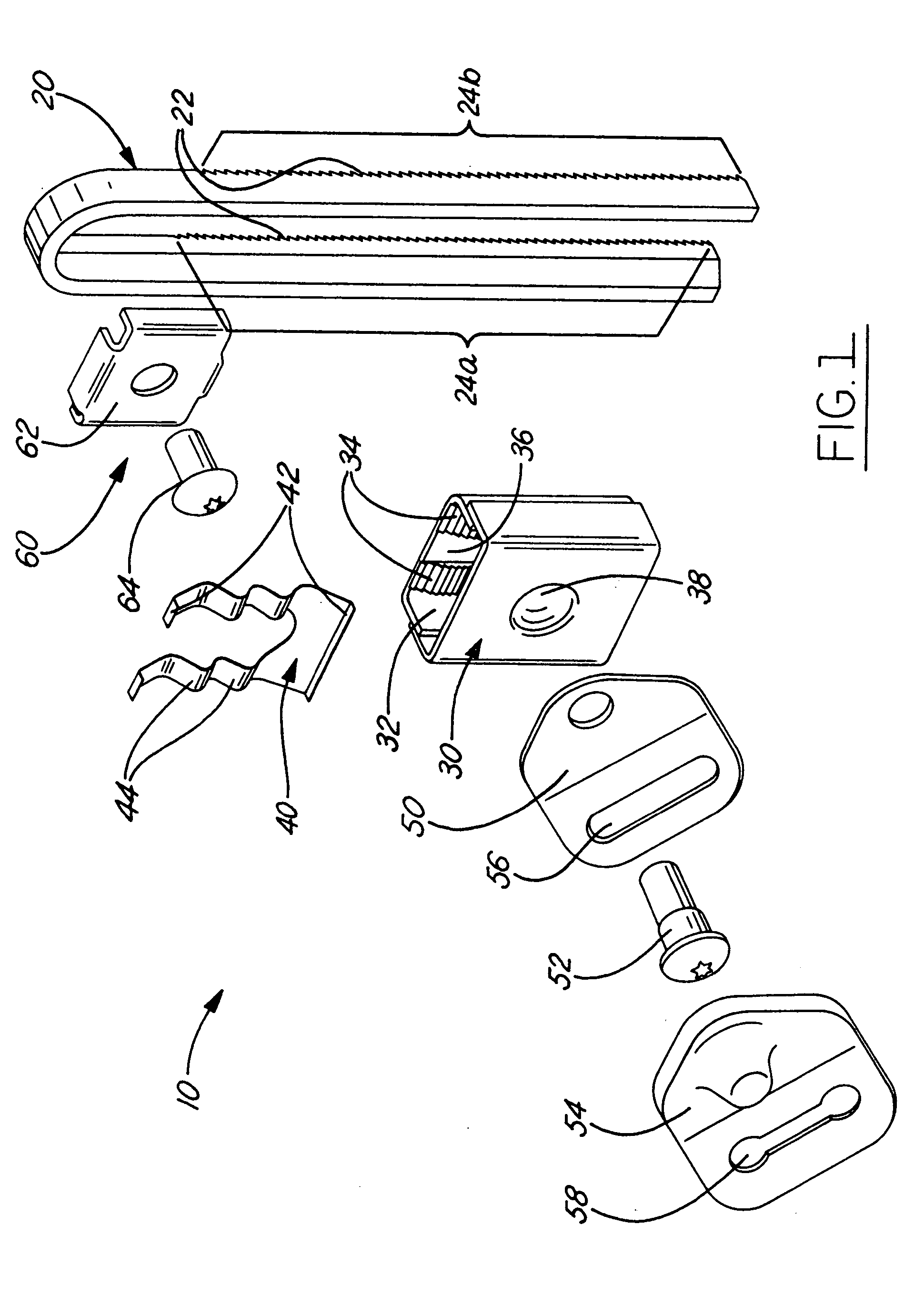 Shoulder belt height adjuster assembly and method