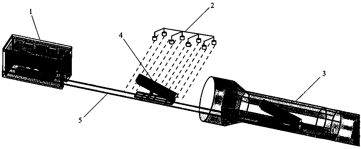 Method for simulating and quantifying influence of composite erosion on water and soil loss