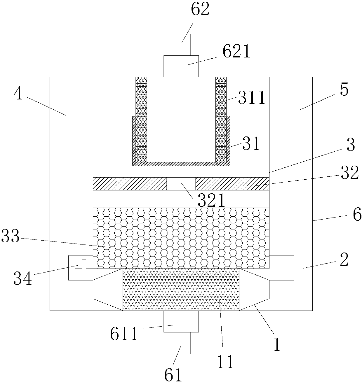 Dust treatment equipment