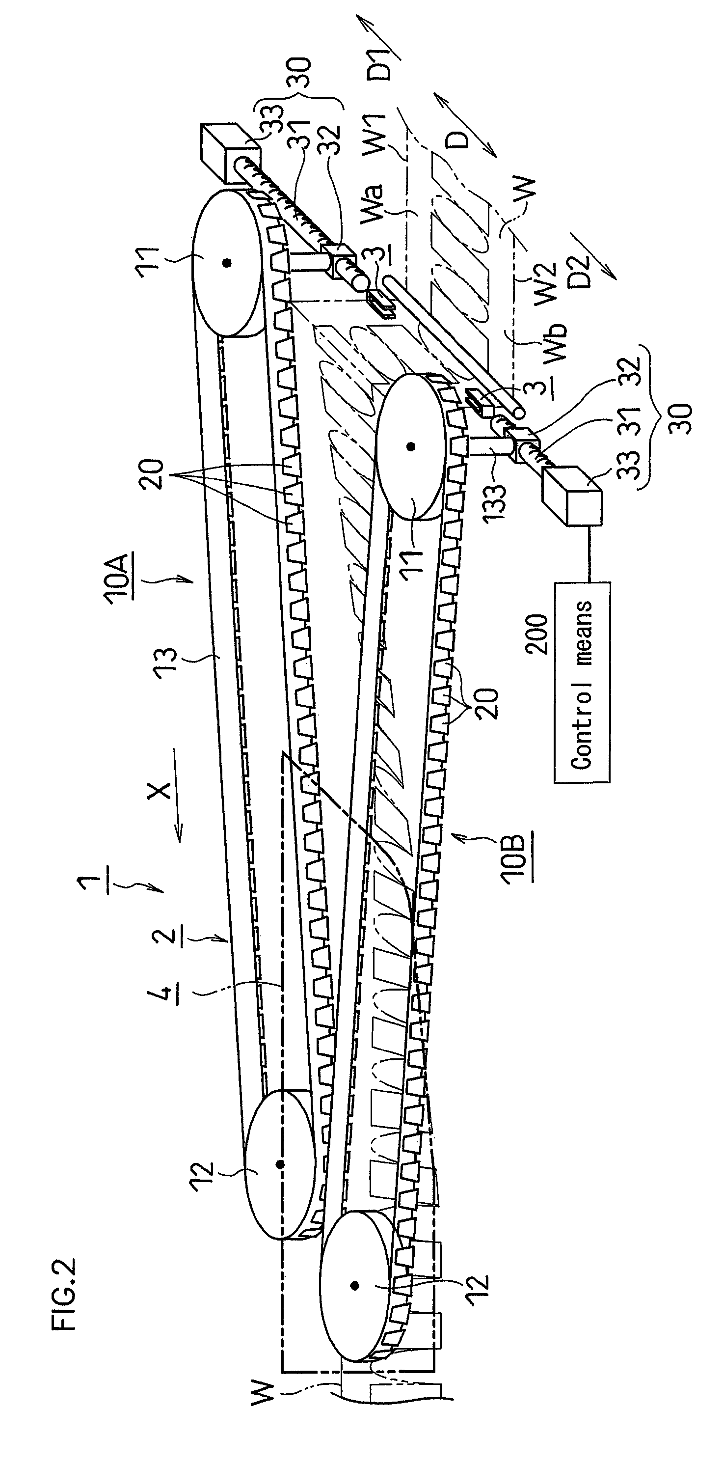 Web folding apparatus, web folding method, and worn article producing method