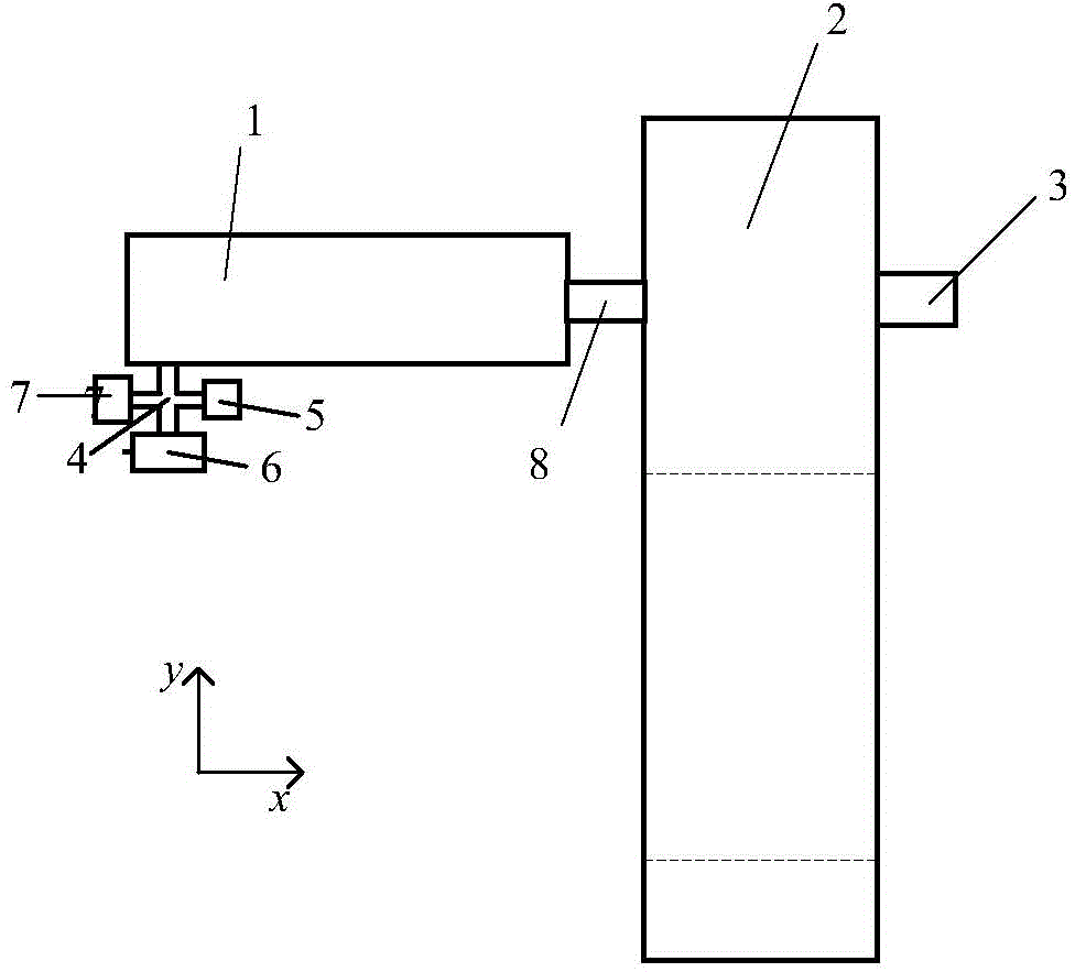 Microcrystalline-glass-cavity-based gravity measurement apparatus and measurement method