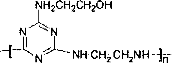 Halogen-free expansion-type flame retardant for polyethylene and preparation method thereof