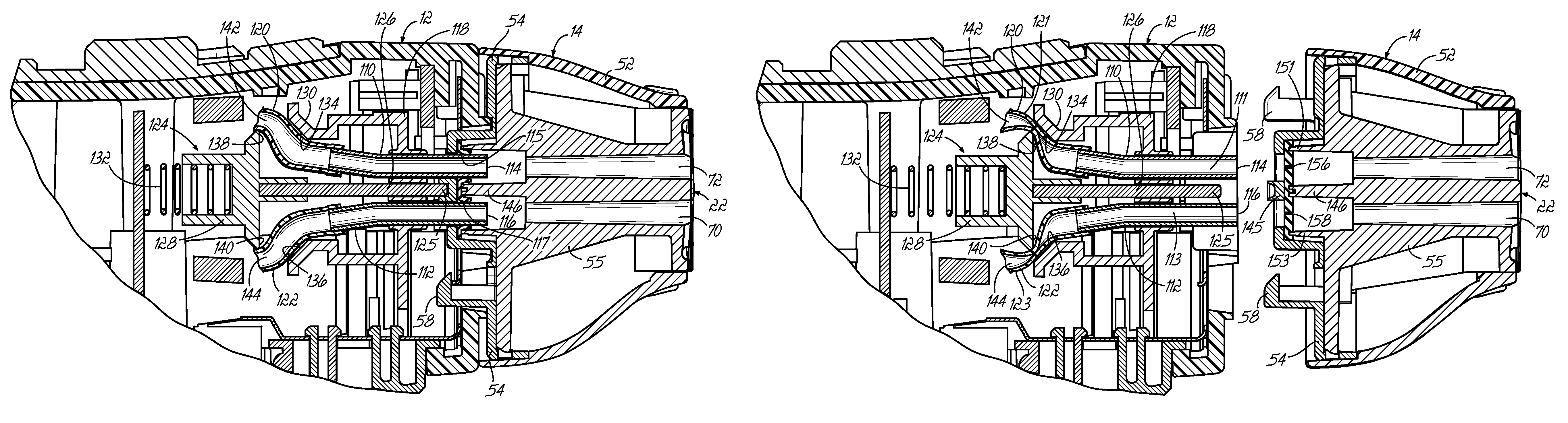 Leakage-resistant tissue treatment apparatus and methods of using such tissue treatment apparatus