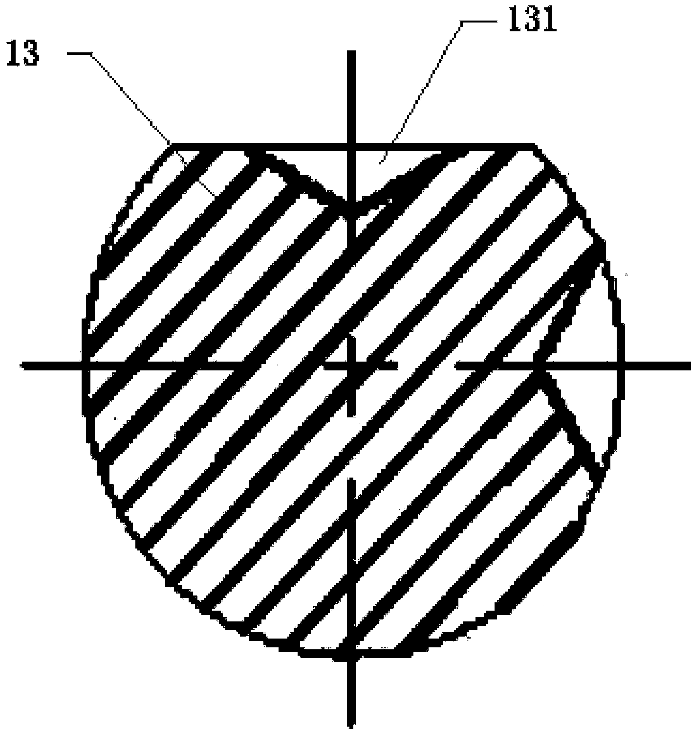 Cutting tool for hard gelatin traditional Chinese medicine processing machine