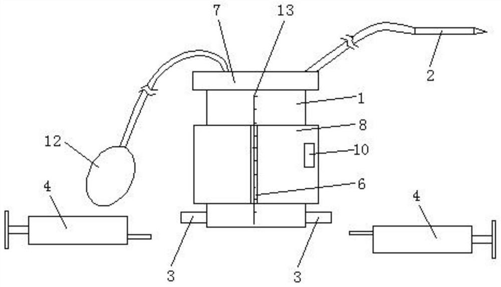 Fully-closed liposuction tank