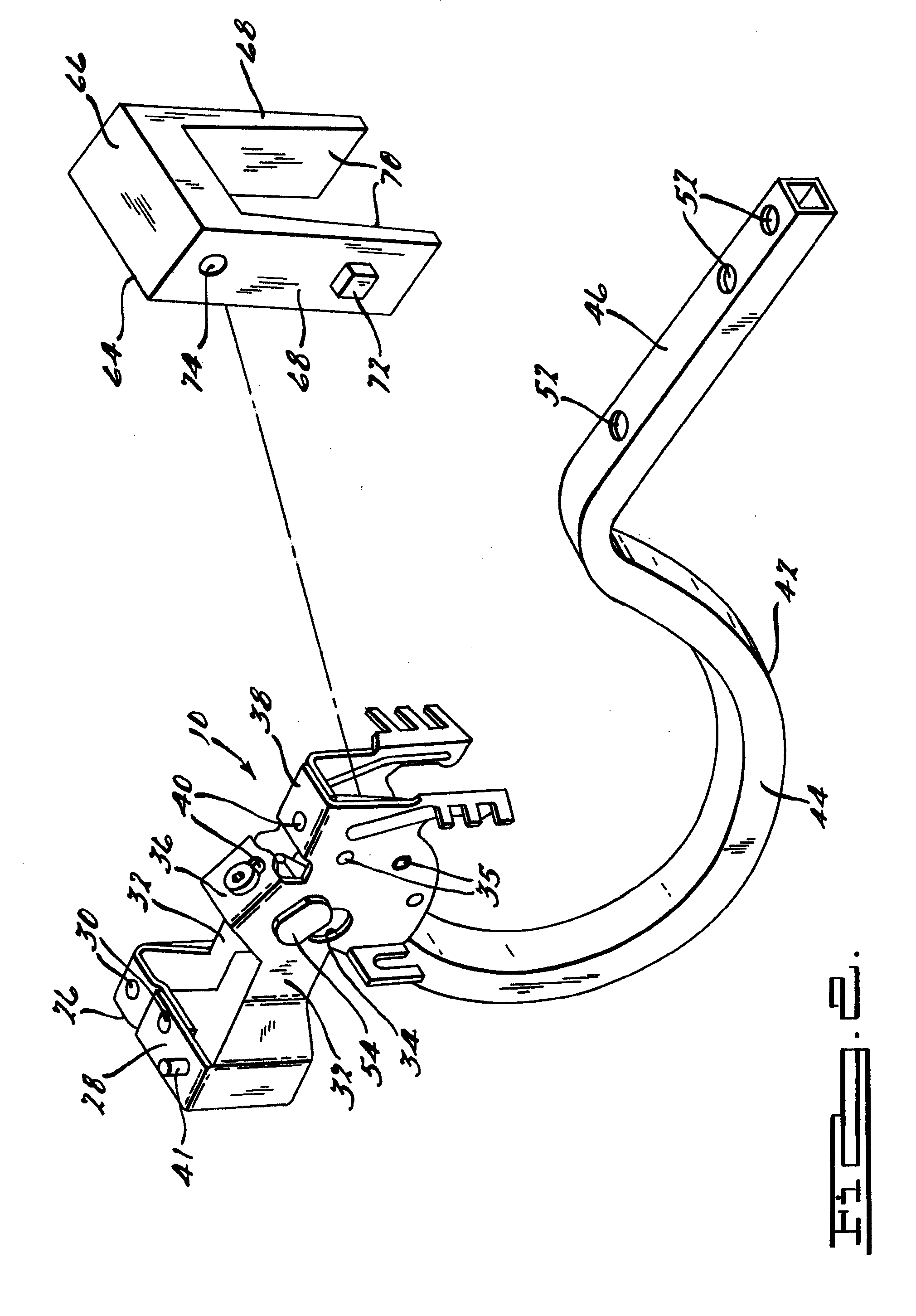 Gooseneck Hinge Assembly for Vehicles