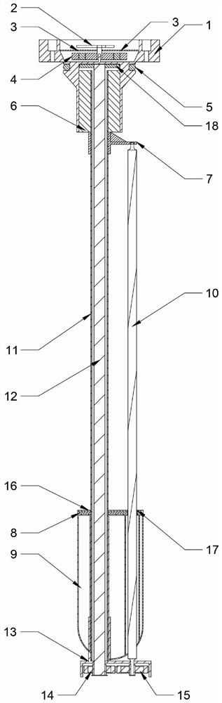 Mechanical full-scale pointer type liquid level device