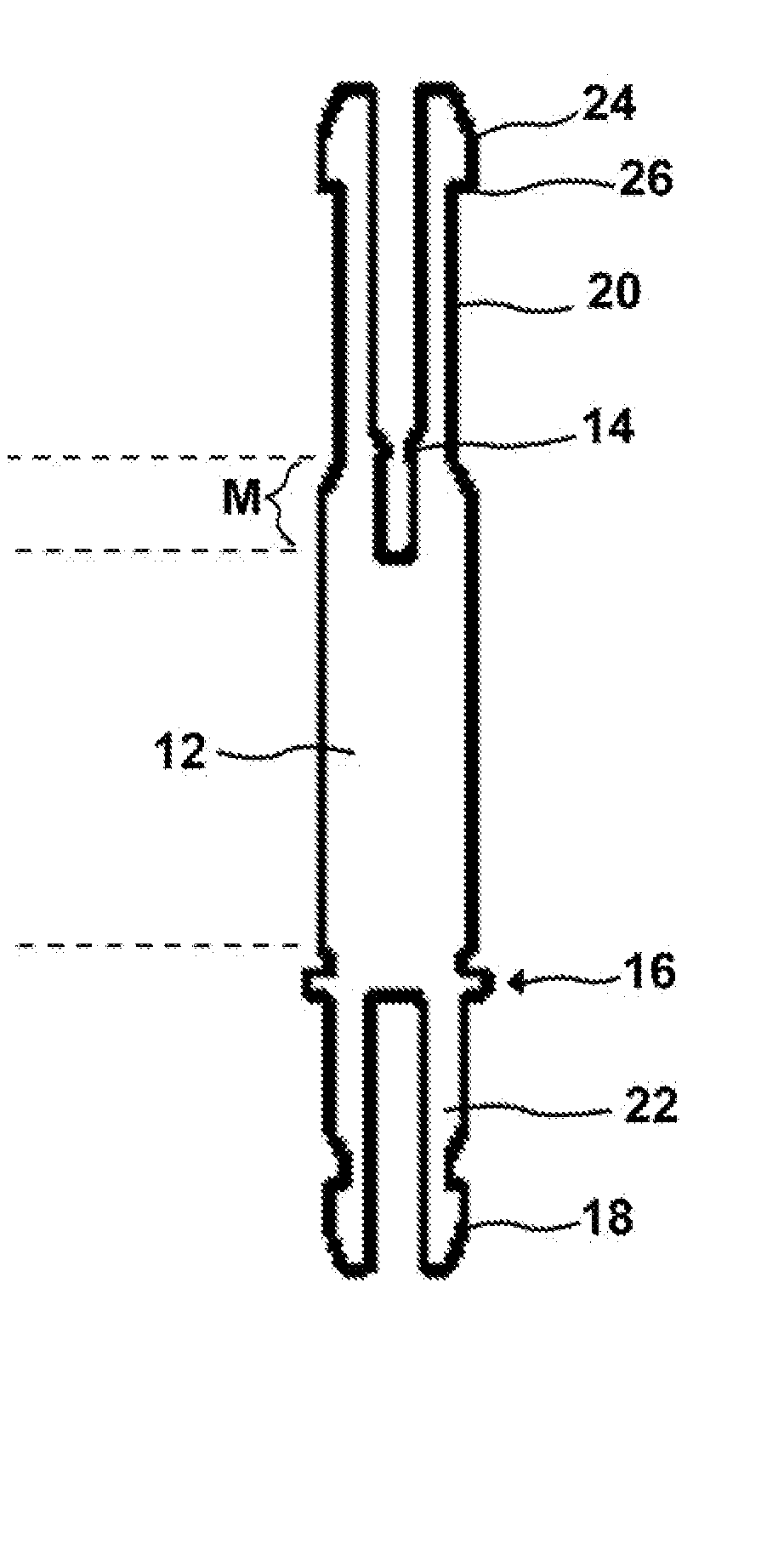 Two-piece heat sink stud