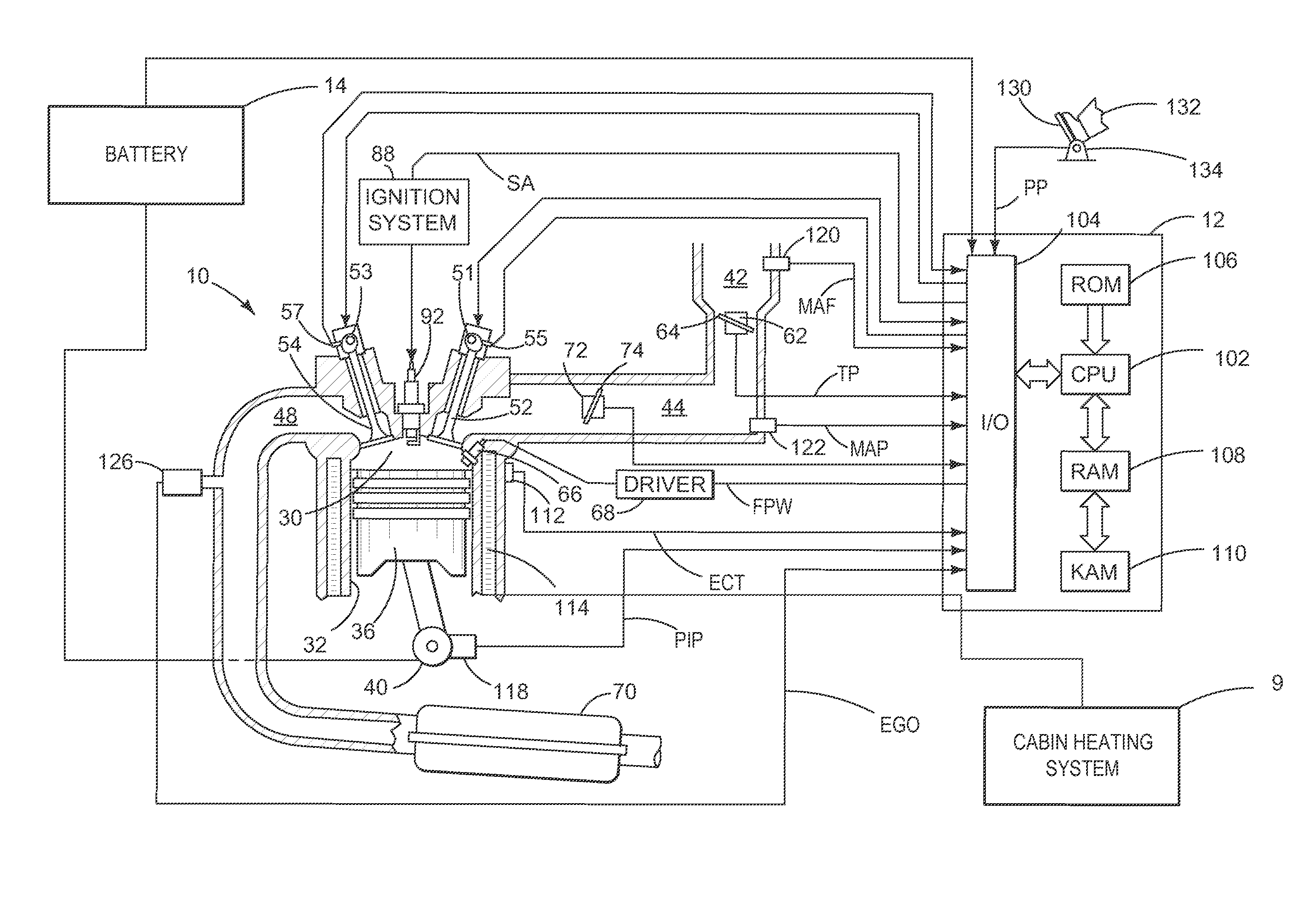 Laser heating system