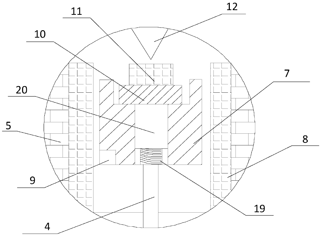 Laser additive manufacturing forming area temperature gradient controllable device and implementation method thereof