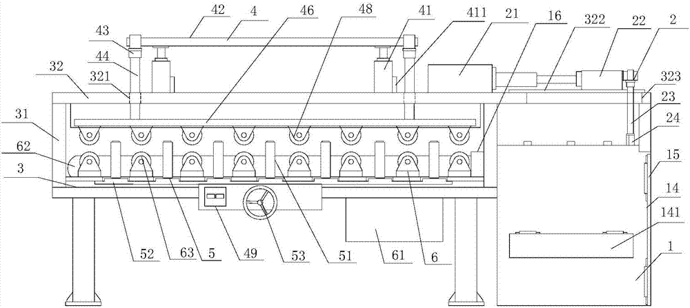 Panel feeding device