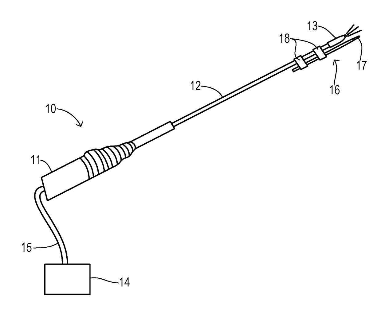 Surgical tissue marking device with dryer