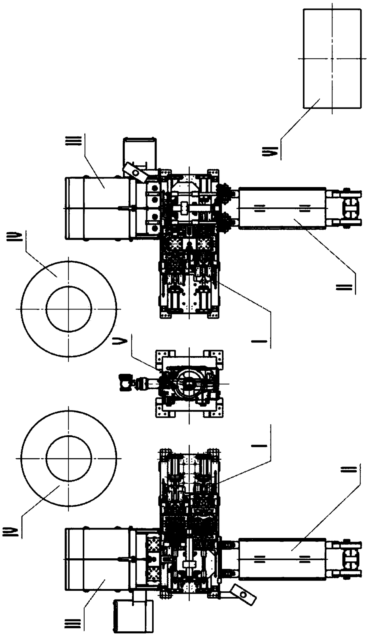 Full-automatic casting equipment for aluminum pistons of gasoline engines