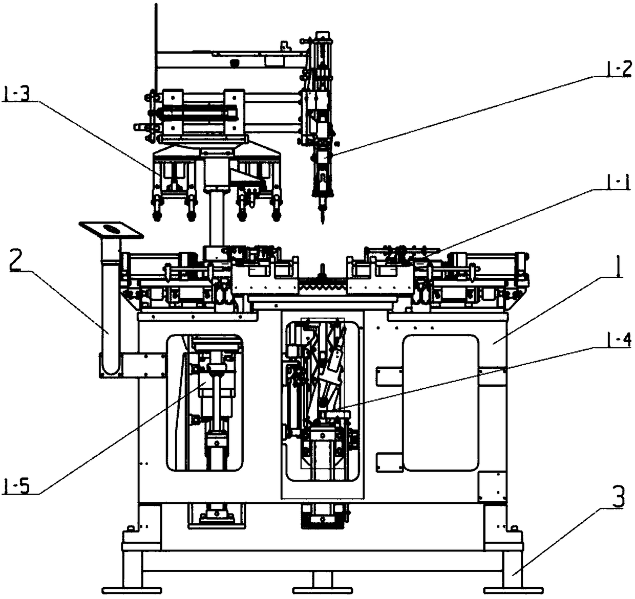 Full-automatic casting equipment for aluminum pistons of gasoline engines