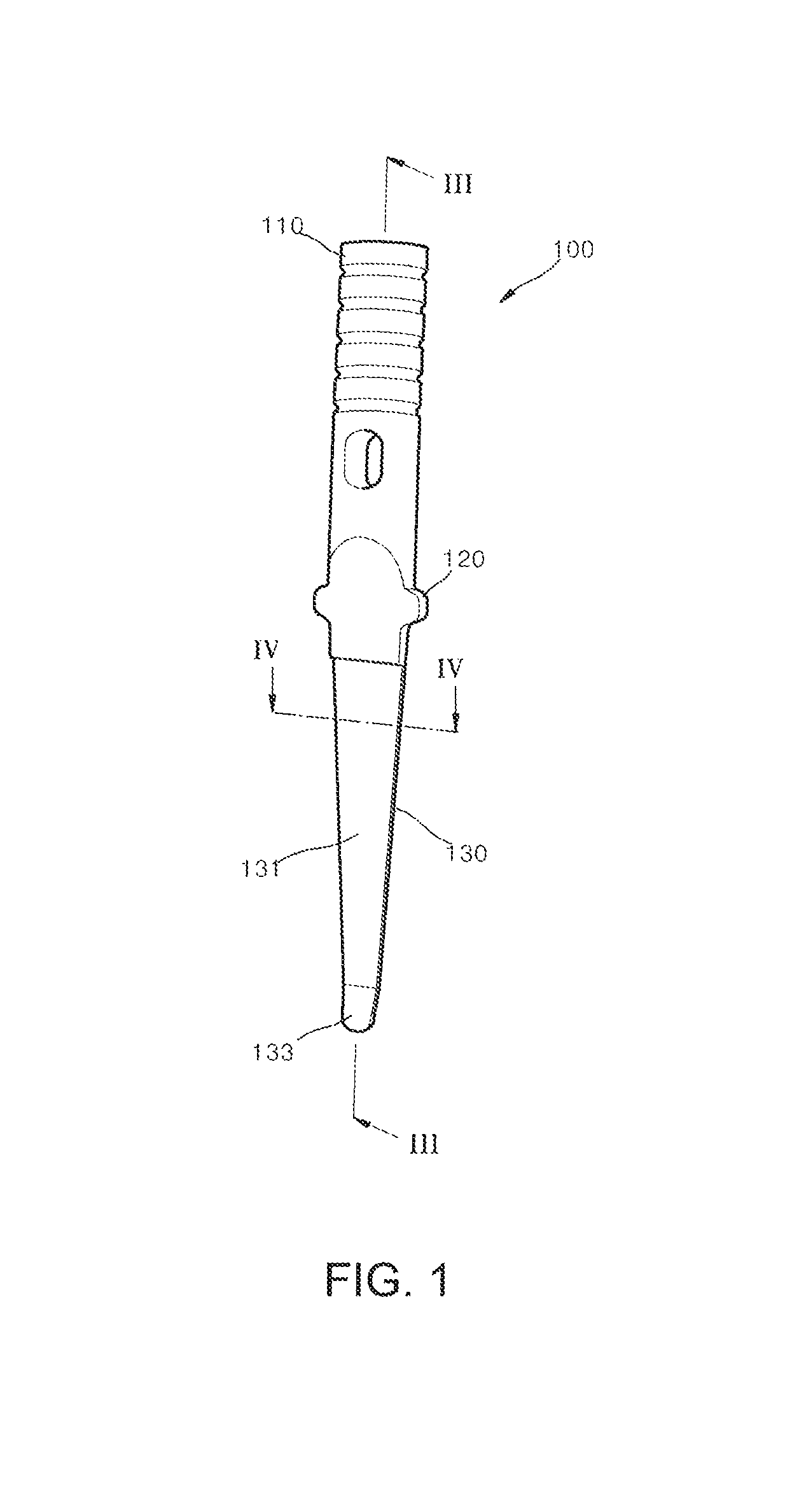 Guide pin for dental implant surgery