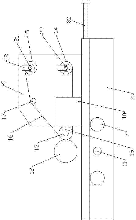 Strip-shaped polishing machine