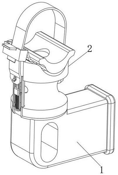 A new type of fast clip for fastening wire for hanging wire fittings