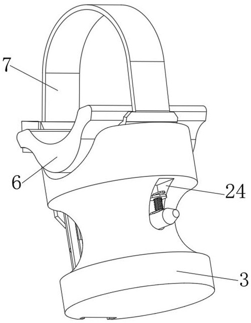 A new type of fast clip for fastening wire for hanging wire fittings