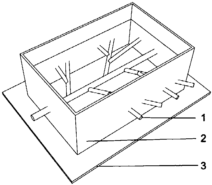 Artificial blood vessel supporting mold made through laser carving method