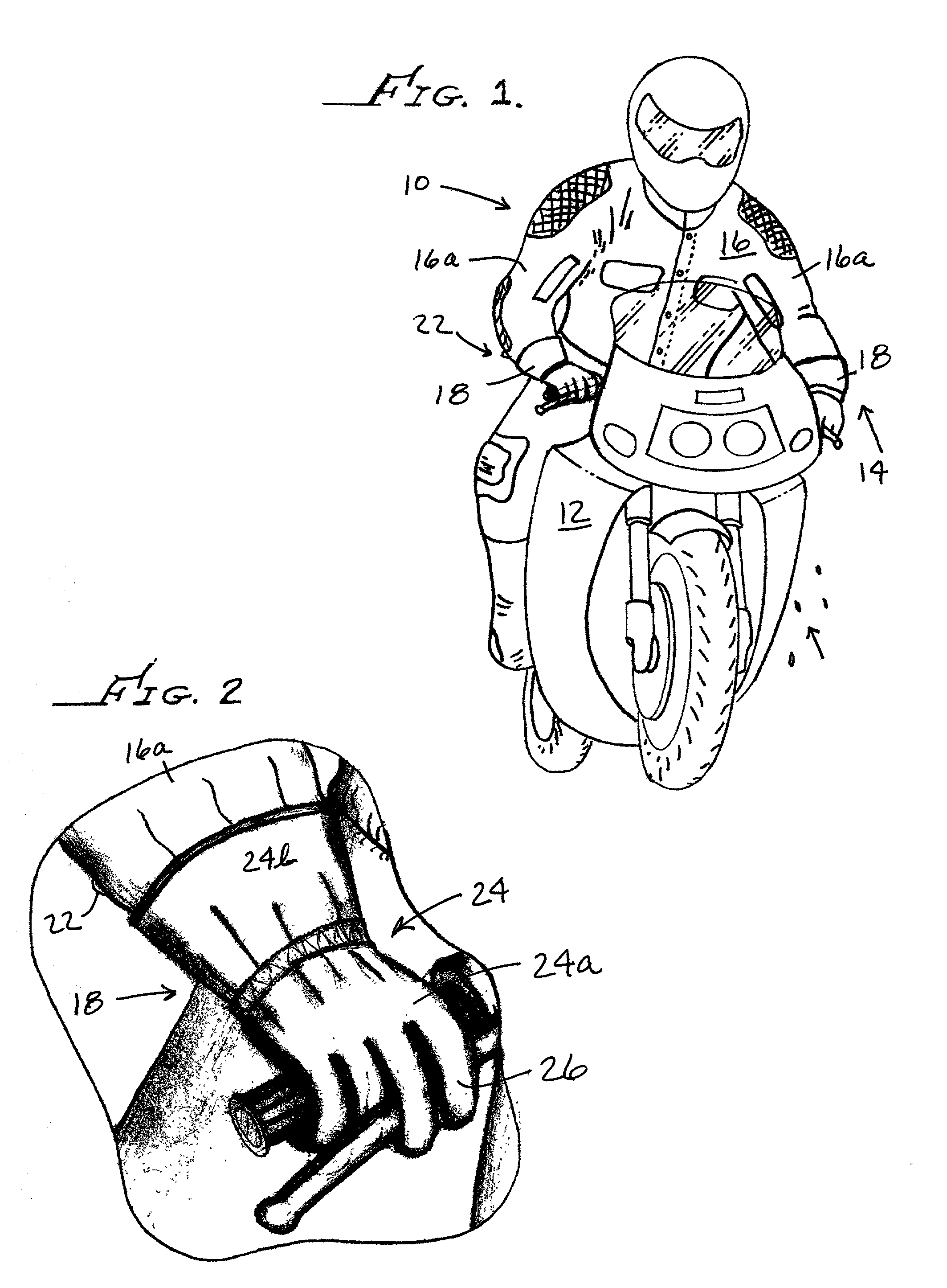 Foul-weather sport glove and method