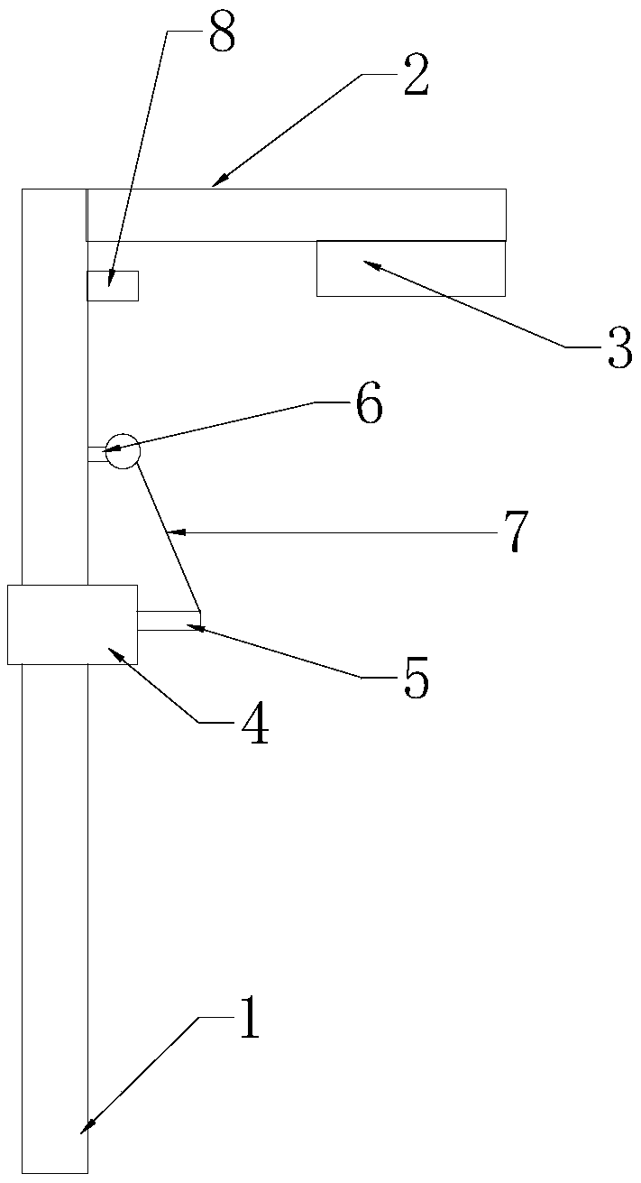 High-pole lamp capable of preventing lamp holder from falling