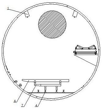 A method for installing a tbm meeting platform trailer