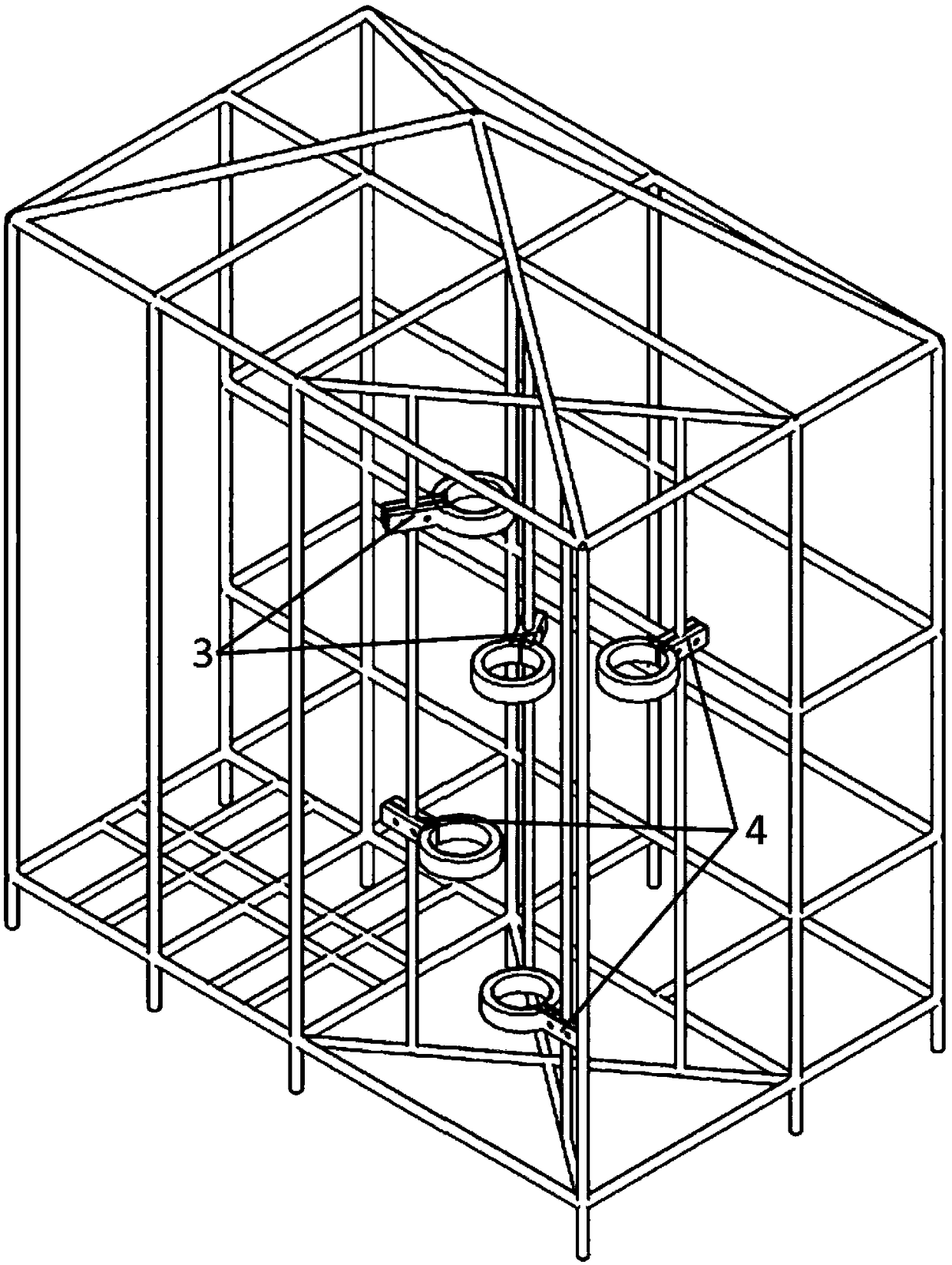 Observation device for synchronous measurement of marine physical, chemical and ecological parameters