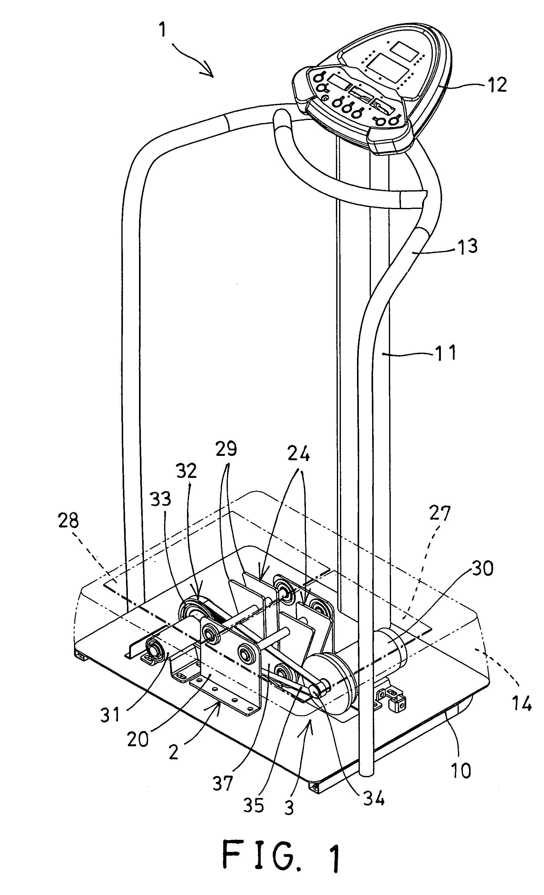 Body vibrating facility