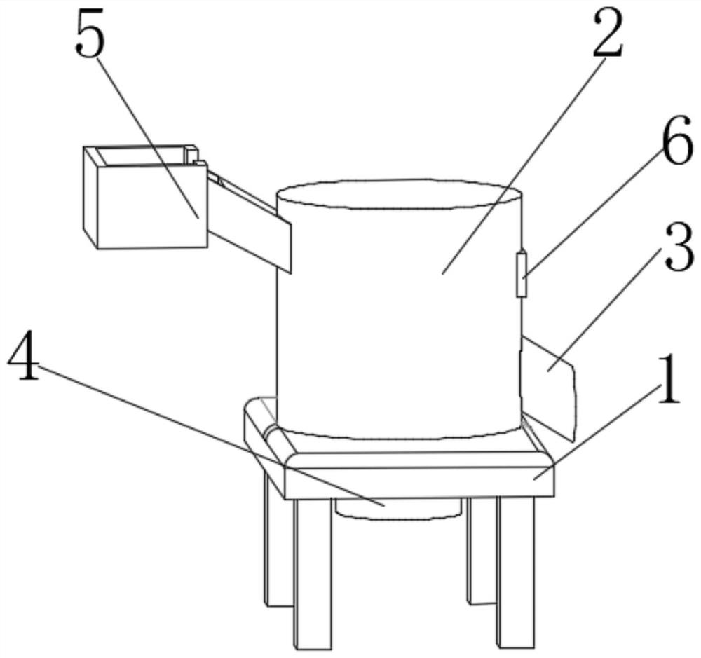 Iron ore screening device