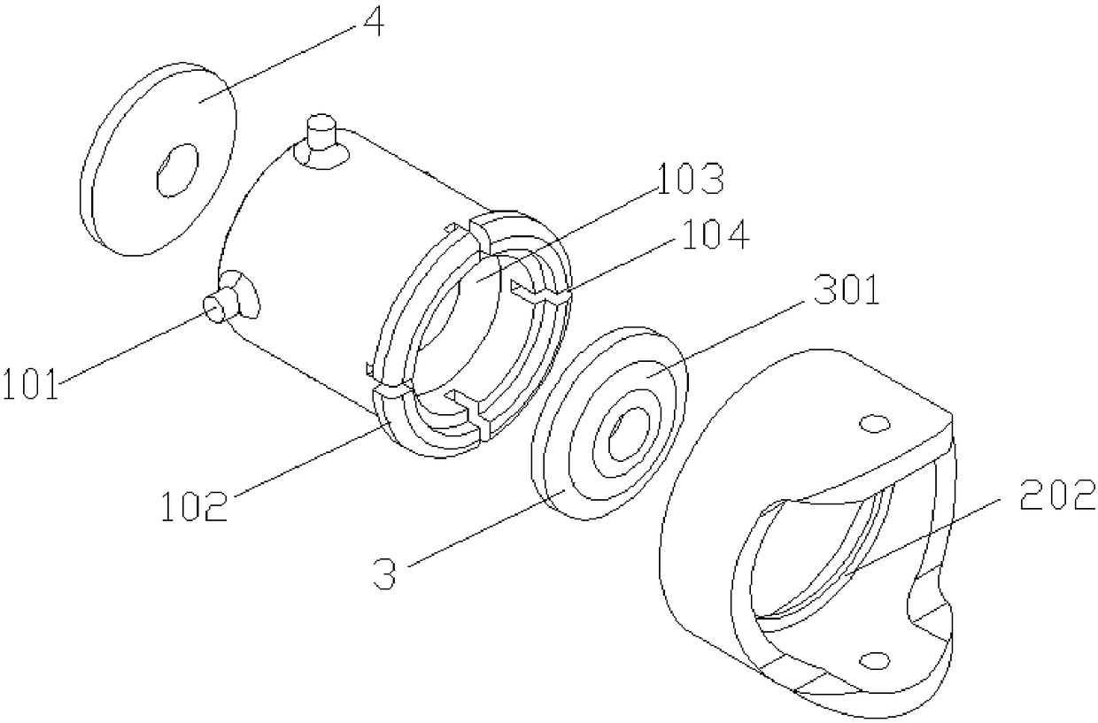 Wire feeding device for arc welding robot