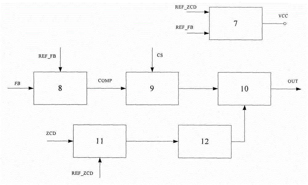 Constant voltage output switching power supply device with high power factor and control method thereof