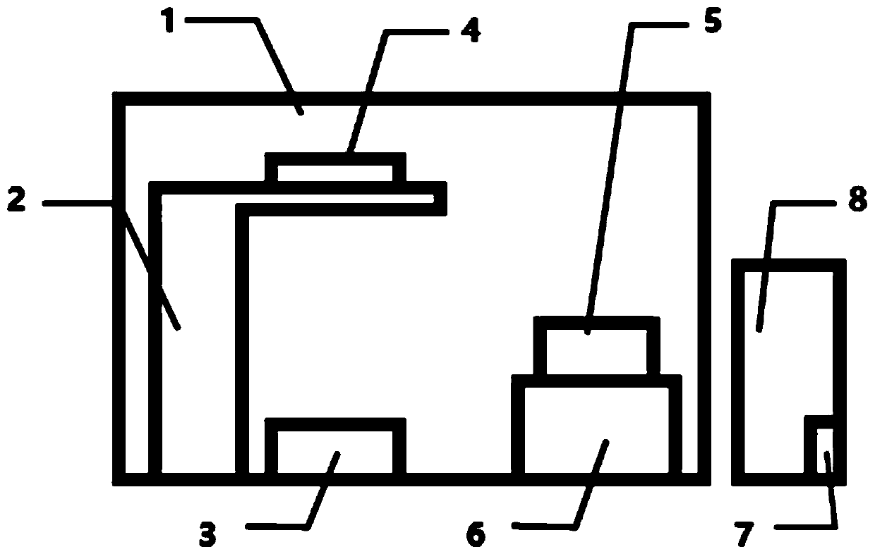 Colibacillus O157:H7DNA label-free detection device and method based on LAPS and ZnO nanorod array