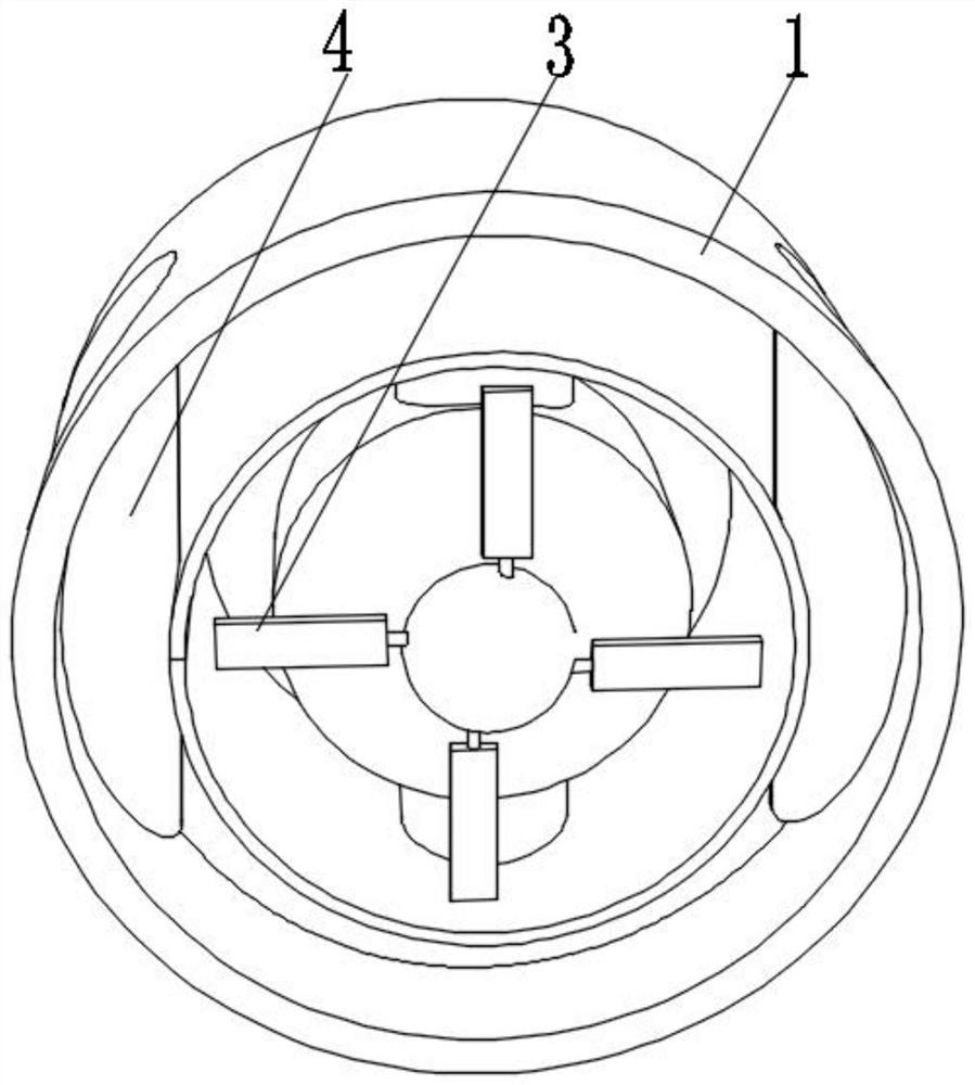 Offshore wind driven generator with protection function