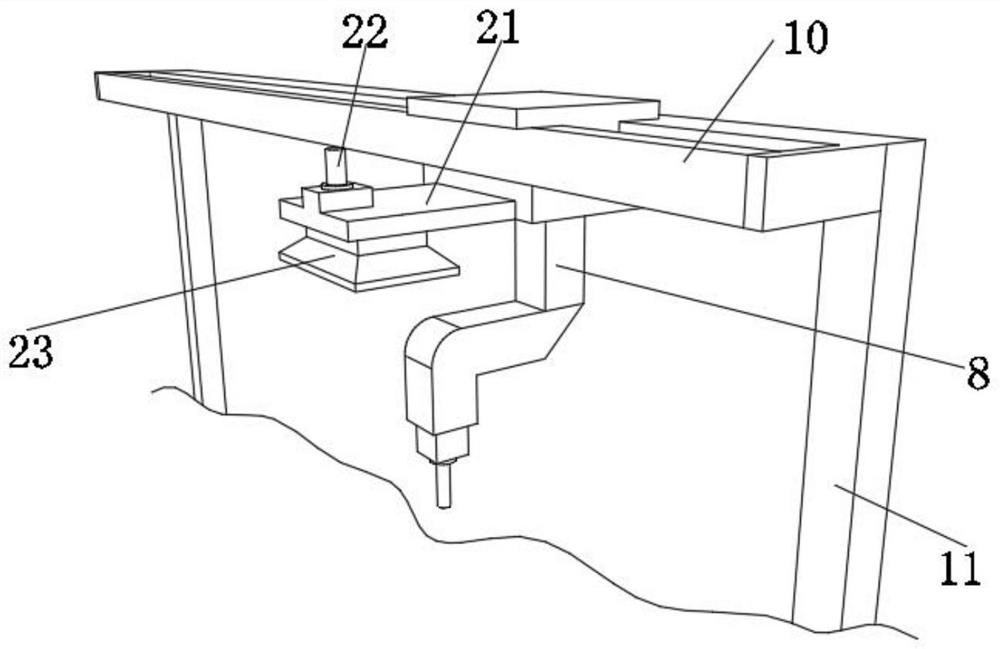 Machine tool buffering mechanism for motor shaft machining