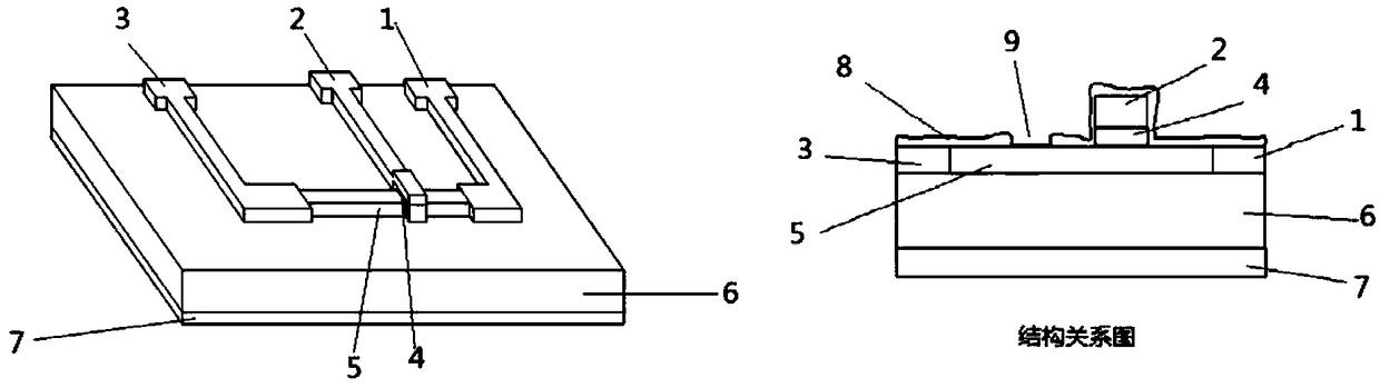 Dialysis device and silicon nanowire field-effect tube combined biosensor