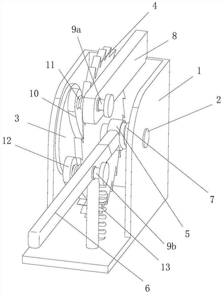 A portable clamping arm bolt cutter