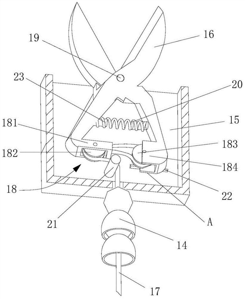 A portable clamping arm bolt cutter