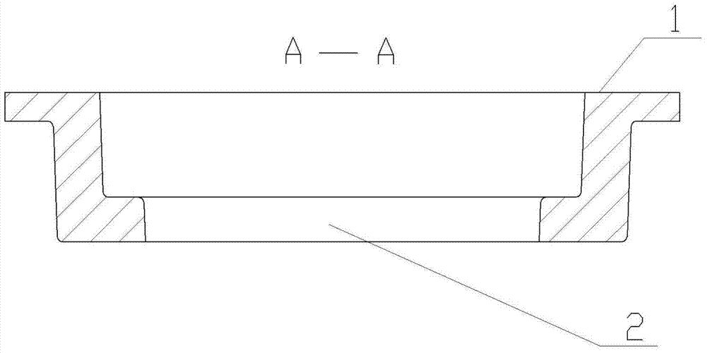 Compound extrusion casting method of aluminum alloy ring