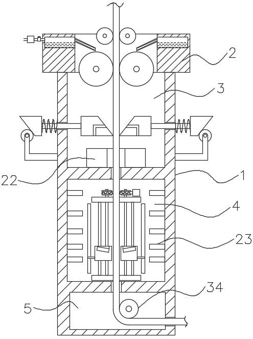 Coating device and coating method for graphene lithium battery pole piece