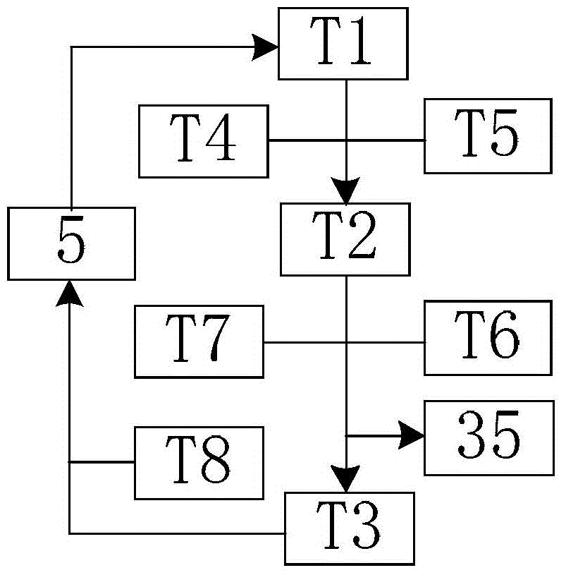 Method for reducing suspension particles in air by using humidification water condensation, and apparatus thereof