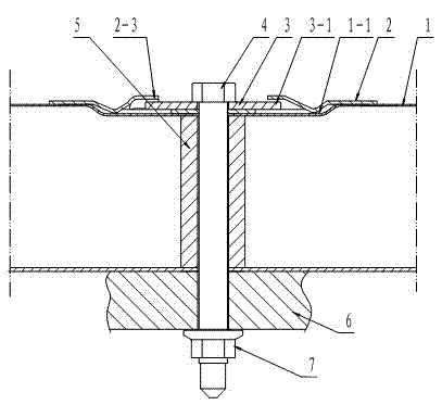 Automobile body and auxiliary frame installing structure